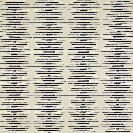Undercover Indigo by Carole Designer Fabric Shape Shifter Base: 70% Cotton, 30% Poly Embr: 100% Poly India 3 3/4" V, 8 7/8" H 52" - Swanky Fabrics -