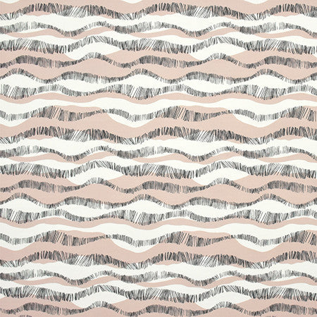Over The Hills Blush by Carole Designer Fabric Prisma 100% Cotton SPAIN 13 1/2" V, 13 1/2" H 54" - Swanky Fabrics -