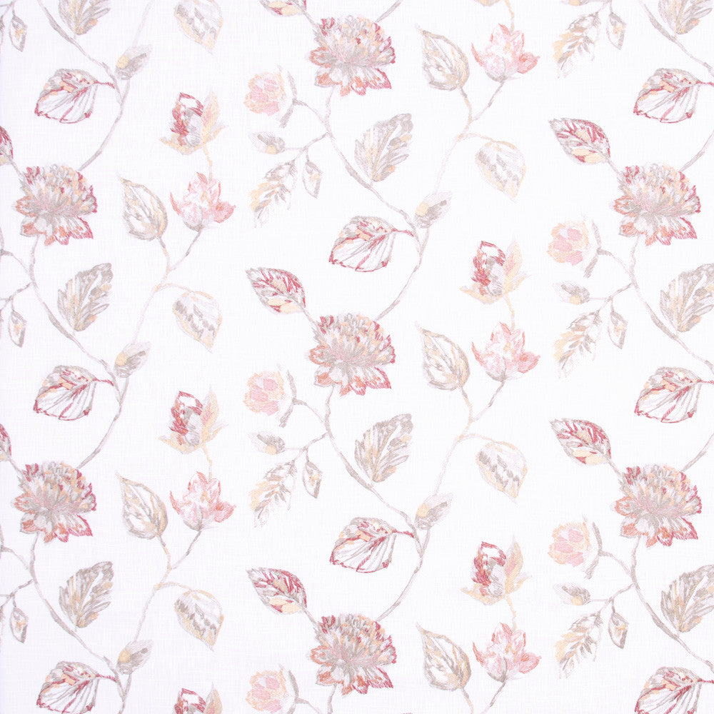 To Have Heart Sunset by Carole Designer Fabric Azalea 58% Cotton, 42% Polyester India Passes 20,000 Double Rubs Wyzenbeek Horizontal: 25.25 and Vertical: 12.25 50.5 - Swanky Fabrics -