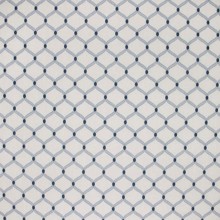 Only For You Marina by Carole Designer Fabric French Navy 73% Cotton, 27% Polyester India N/A Horizontal: 375 and Vertical: 45 54 - Swanky Fabrics -
