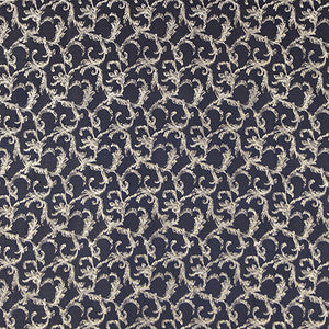 Uphill Climb Navy by Carole Designer Fabric