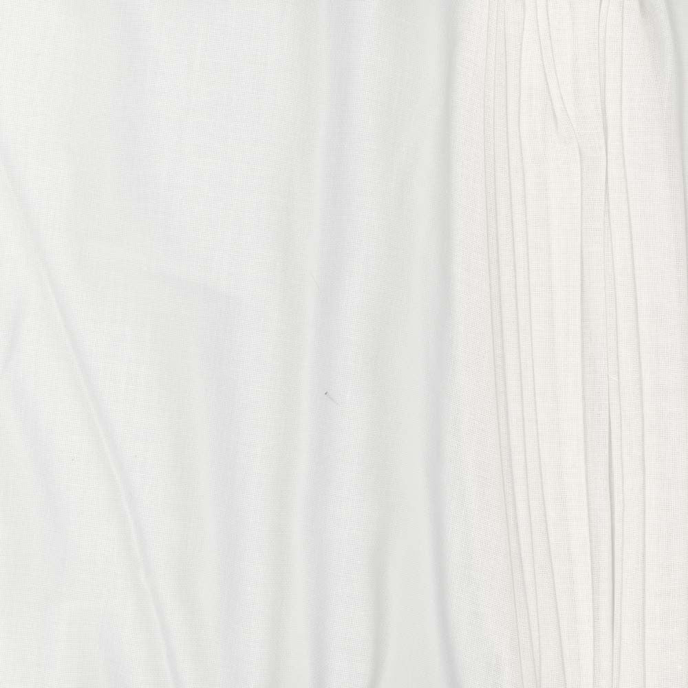 Cloudy Skies Winter White by Carole Designer Fabric 67% Polyester, 33% Cotton France N/A Horizontal: 0 and Vertical: 0 118 - Swanky Fabrics -