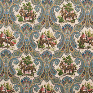 Horseman Royal by Carole Designer Fabric