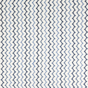 Dont Stress Porcelain Blue by Carole Designer Fabric