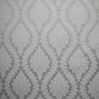Amaranthus Pewter by Carole Designer Fabric Frosted Glass 100% Polyester India N/A Horizontal: 12 3/4" and Vertical: 16 3/8" V 54" - Swanky Fabrics -
