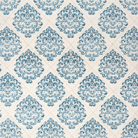 Diamond Within Ice by Carole Designer Fabric English Garden 59.7% Cotton, 39.9% Linen, 0.4% Polyester 2,000 Martindale Circular Rubs 9 1/2" V, 8 3/4" 52" - Swanky Fabrics -