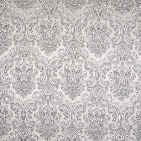 Post Oak Sterling by Carole Designer Fabric Modern Castle 100% POLYESTER INDIA 23 3/8" V, 13 1/2" H 55" - Swanky Fabrics -
