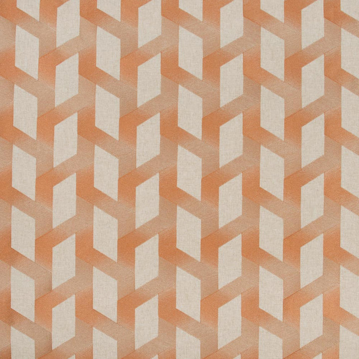 Multiplex Copper by Carole Designer Fabric Desert Wanderer 70% Polyester, 30% Linen India N/A Horizontal: 875 and Vertical: 65 52 - Swanky Fabrics -
