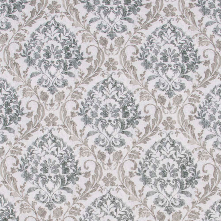 Porchester Charcoal by Carole Designer Fabric Ash Oak 100% Polyester India 30,000 Wyzenbeek Double Rubs Horizontal: 13.5 and Vertical: 13.5 54 - Swanky Fabrics -