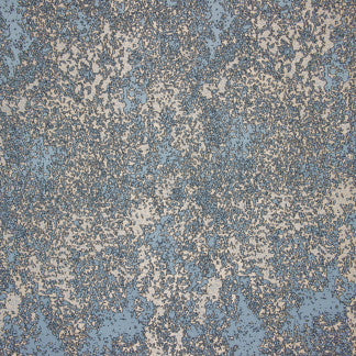 Galvanize Marine by Carole Designer Fabric Ocean Blue 100% Polyester China Passes 15,000 Double Rubs Wyzenbeek Horizontal: 14" and Vertical: 26" V 55" - Swanky Fabrics -