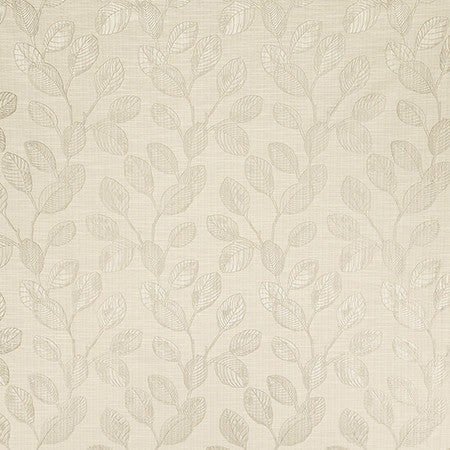 Vernwood Oyster by Carole Designer Fabric In The Details 61% Polyester, 39% Cotton India 18 1/2" V, 9 1/4" H 55" - Swanky Fabrics -