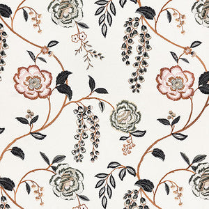 At Its Finest Persimmon by Carole Designer Fabric