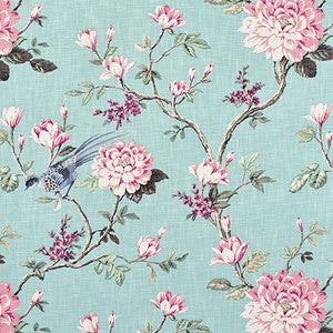 Garden Bird Spa by Carole Designer Fabric