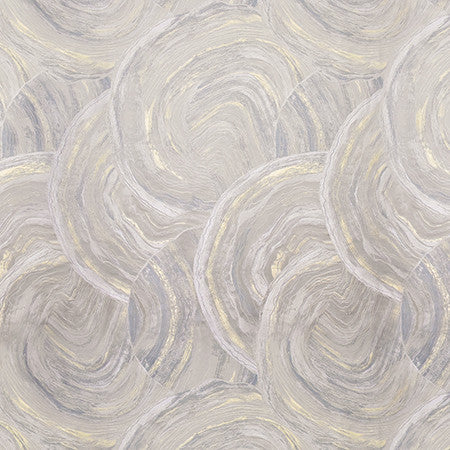 Full Of Action Quicksilver by Carole Designer Fabric State Of The Art 52% Viscose, 25% Polyester, 23% Rayon CHINA 39" V, 29" H 54" - Swanky Fabrics -