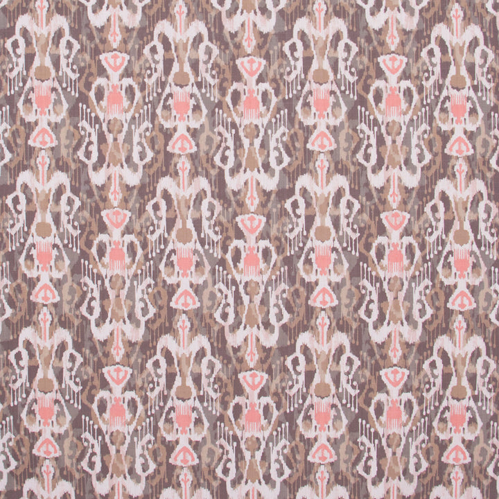 Hunts Point Coral by Carole Designer Fabric Jungle Safari 90% Cotton, 10% Linen Pakistan Passes 15,000 Double Rubs Wyzenbeek Horizontal: 9.75 and Vertical: 10 56 - Swanky Fabrics -