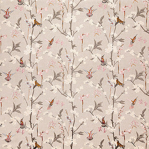 Hummingbird Gathering Autumn by Carole Designer Fabric