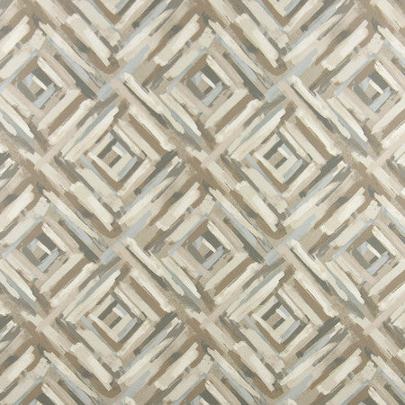 Paint Strokes Driftwood by Carole Designer Fabric Muse 100% Polyester China 13 1/8" V, 13 1/2" H 55" - Swanky Fabrics -
