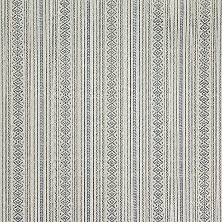 Choose A Path Navy by Carole Designer Fabric Dawn & Dusk 100% Cotton Printed In Usa On Imported Goods 3" V, 4 1/2" H 55.25" - Swanky Fabrics -