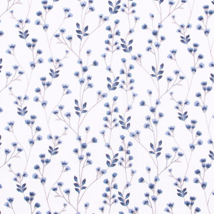 To Be A Poet Bluebell by Carole Designer Fabric Red Sea 73% Cotton, 27% Polyester India 20,000 Wyzenbeek Double Rubs Horizontal: 13.5 and Vertical: 6.25 54 - Swanky Fabrics -