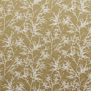 Bare Trees Saffron by Carole Designer Fabric