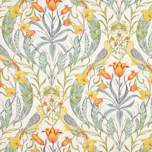 Two Birds Foliage by Carole Designer Fabric