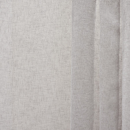 Northbound Chrome by Carole Designer Fabric Sheer Basics III 100% Polyester Turkey N/A None 130" - Swanky Fabrics -