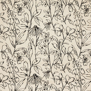 Very Nice Black by Carole Designer Fabric