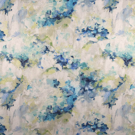Sunny Disposition Isle Waters by Carole Designer Fabric Muse 100% Cotton India 33,000 Wyzenbeek Double Rubs </p><p>Repeat: 25" V, 26 3/4" H 57.25" - Swanky Fabrics -