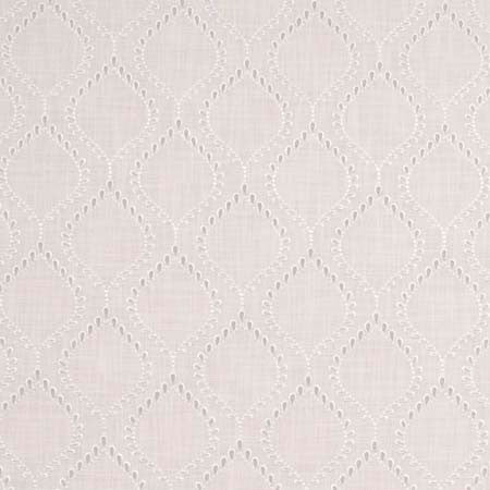 Crown Jewel Pearl by Carole Designer Fabric Ash Oak 100% Polyester India 6" V, 6 1/2" H HD 52" - Swanky Fabrics -