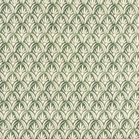 Dont Look Olive by Carole Designer Fabric Serene Green 85% Cotton, 15% Linen N/A 2 5/8" V, 1 3/8" H 55" - Swanky Fabrics -