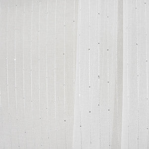 Let You Go White by Carole Designer Fabric