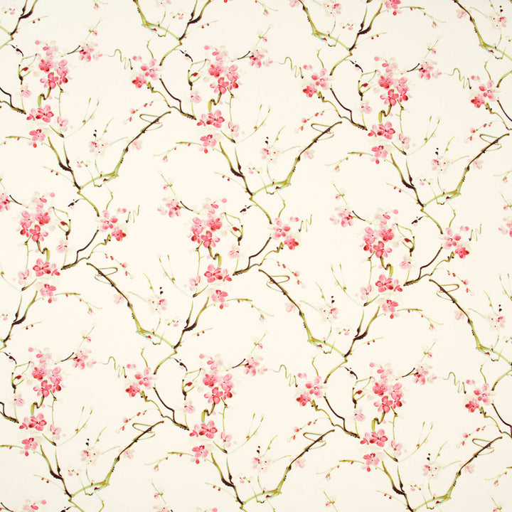 Birdsall Farm Petal Pink by Carole Designer Fabric Geranium 100% Cotton-SSR India Passes 15,000 Double Rubs Wyzenbeek Horizontal: 135 and Vertical: 2525 54 - Swanky Fabrics -