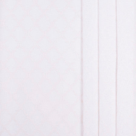 Turn Around Oyster by Carole Designer Fabric Sheer Marvel 100% Polyester TURKEY N/A Horizontal: 3 1/8" and Vertical: 4" V 118" - Swanky Fabrics -