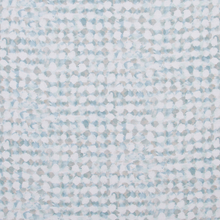 Pebble Square Mineral by Carole Designer Fabric Spearmint 100% Cotton Pakistan Passes 15,000 Double Rubs Wyzenbeek Horizontal: 27 and Vertical: 13.25 54 - Swanky Fabrics -
