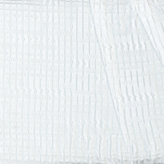 Visual Appeal Snow by Carole Designer Fabric Sheer Wonder 100% Polyester TURKEY N/A Horizontal: 0" and Vertical: 5 1/4" H 118" - Swanky Fabrics -