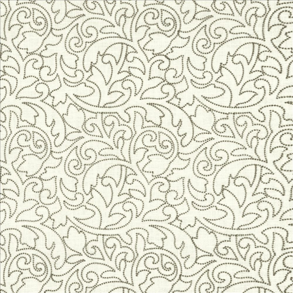 Filly Grey by Kasmir Designer Fabric 5141 55% Linen
45% Rayon
 CHINA </p><p>Repeat: Horizontal: 12 inches and Vertical: 12 inches 50 - Swanky Fabrics -