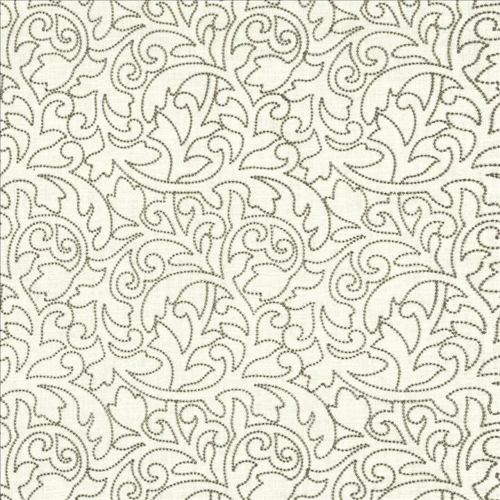 Filly Grey by Kasmir Designer Fabric 5141 55% Linen
45% Rayon
 CHINA </p><p>Repeat: Horizontal: 12 inches and Vertical: 12 inches 50 - Swanky Fabrics -