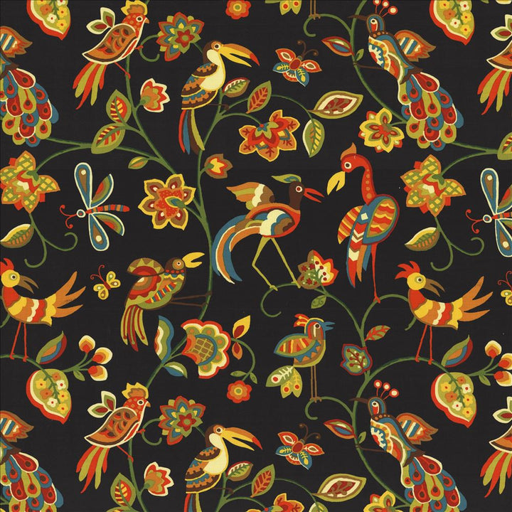 Fine Feathered Thunder  by Kasmir Designer Fabric 1433 100% Cotton
 INDONESIA 15,000 Wyzenbeek Double Rubs Horizontal: 27 inches and Vertical: 27 inches 54  - Swanky Fabrics -