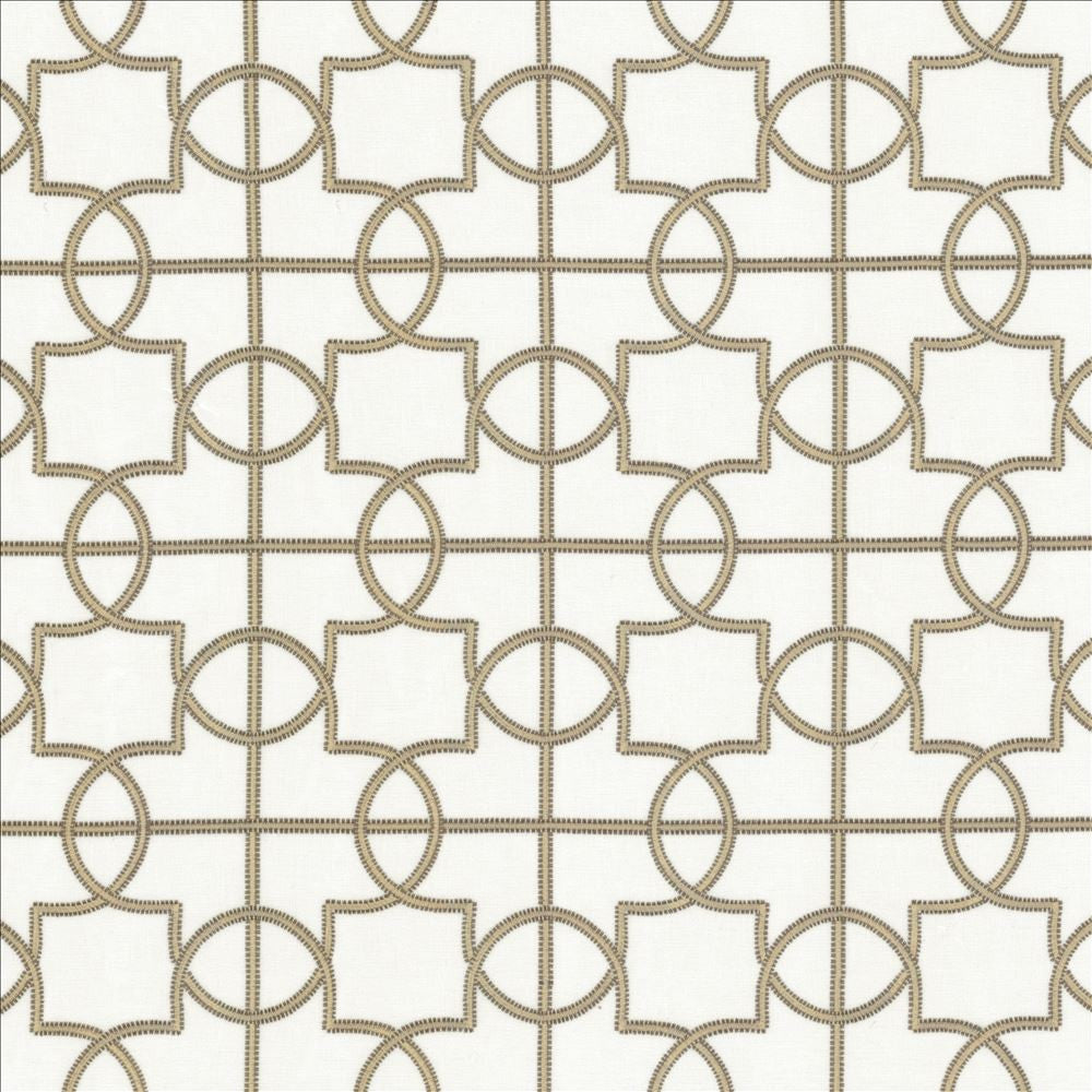 Finnick Platinum by Kasmir Designer Fabric 5111 100% Polyester
 INDIA </p><p>Repeat: Horizontal: 8 6/8 inches and Vertical: 9 inches 51 - 56 - Swanky Fabrics -