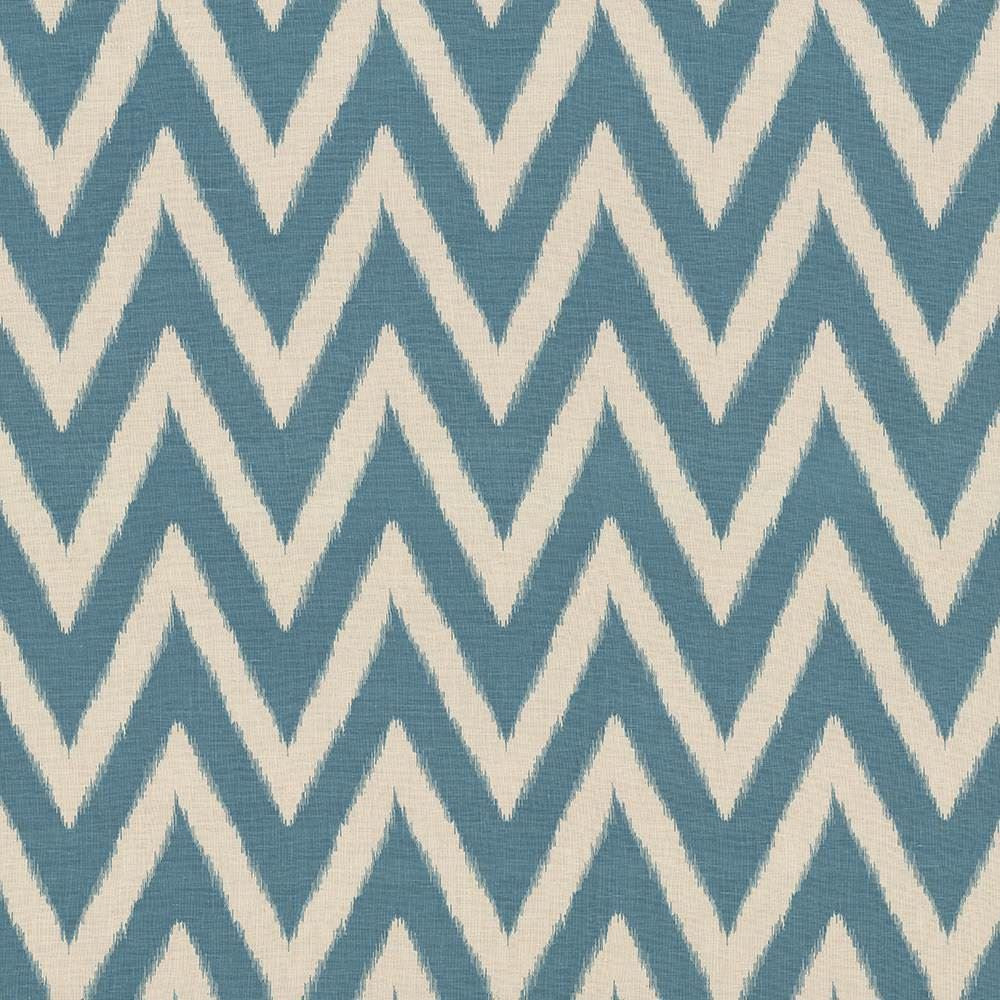Flameboyant Turquoise by Kasmir Designer Fabric 1436 100% Linen
 USA 9,000 Wyzenbeek Double Rubs </p><p>Repeat: Horizontal: 7 4/8 inches and Vertical: 7 4/8 inches 54 - Swanky Fabrics -