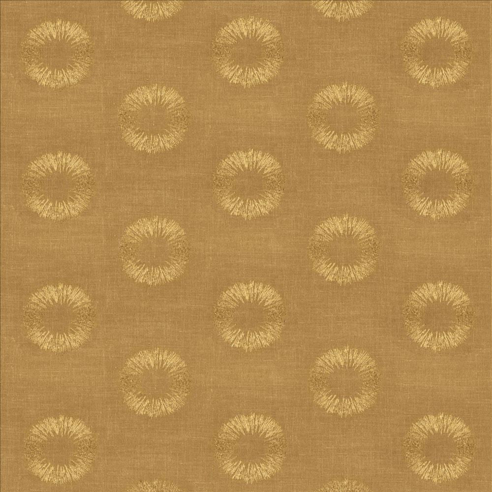 Flashpoint Wheatberry by Kasmir Designer Fabric 1439 100% Polyester Embroidery 100% Polyester INDIA 30,000 Wyzenbeek Double Rubs Horizontal: 8 6/8 inches and Vertical: 6 2/8 inches 53 - 55 - Swanky Fabrics -