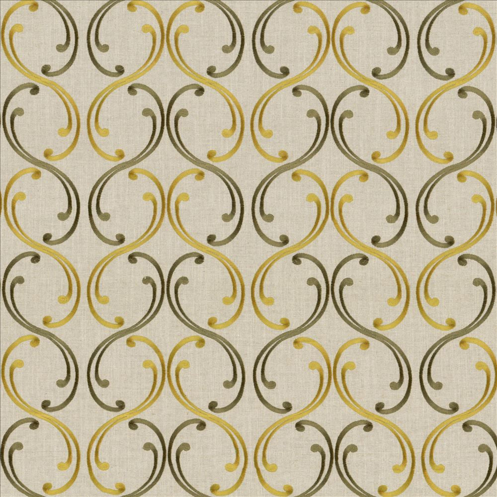 Flirtatious Peridot by Kasmir Designer Fabric 1443 70% Rayon
30% Linen
Embroidery
100% Rayon
 INDIA 30,000 Wyzenbeek Double Rubs </p><p>Repeat: Horizontal: 8 5/8 inches and Vertical: 9 inches 52 - Swanky Fabrics -