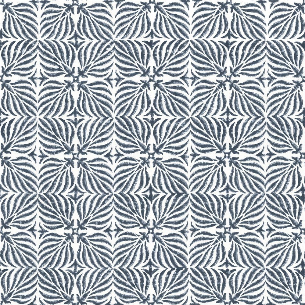 Floriata Blocks Lapis by Kasmir Designer Fabric 5125 90% Cotton
10% Linen
 INDIA Not Tested </p><p>Repeat: Horizontal: 6 inches and Vertical: 6 inches 53 - Swanky Fabrics -