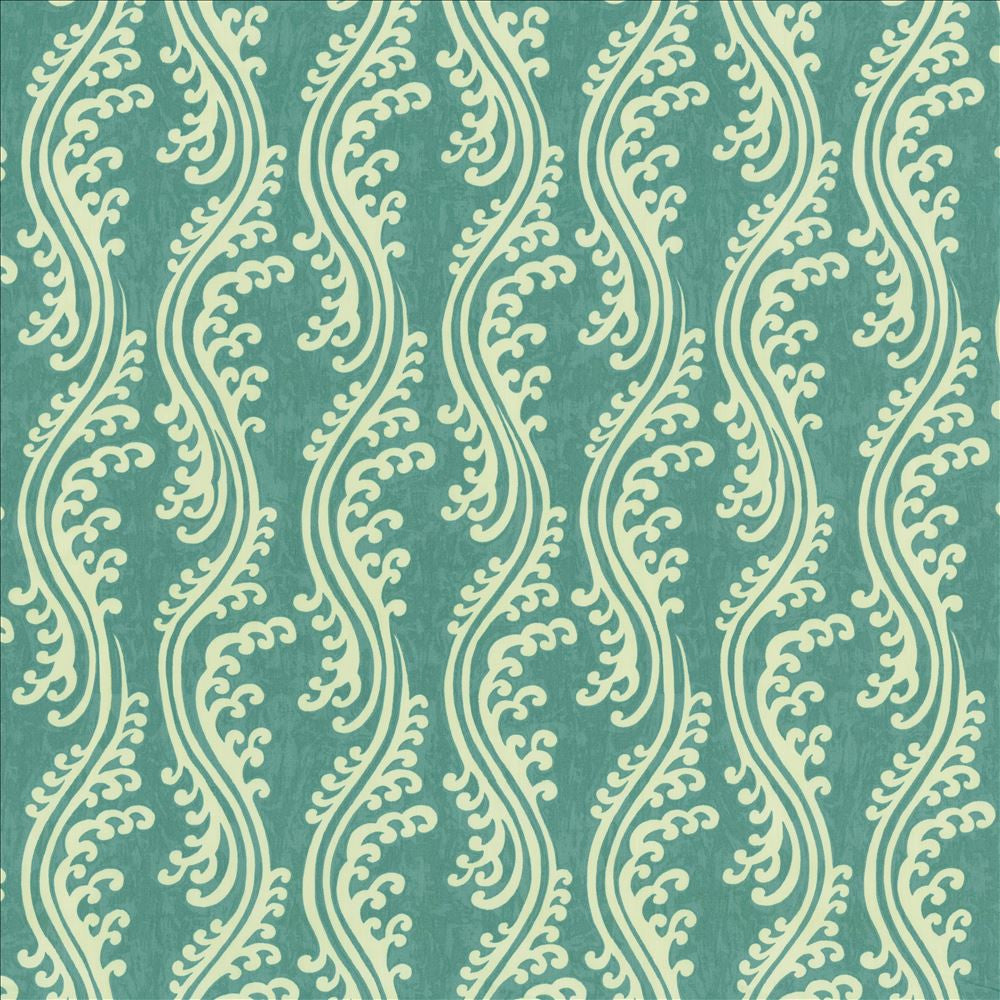 Flouncy Lagoon  by Kasmir Designer Fabric 5107 100% Cotton  USA  </p><p>Repeat: Horizontal: 7 inches and Vertical: 18 inches 54  - Swanky Fabrics -