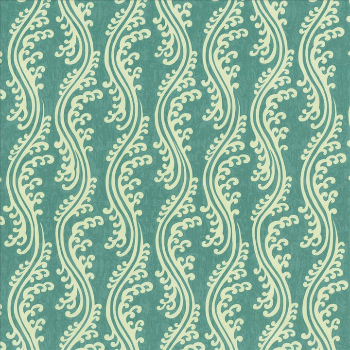 Flouncy Lagoon  by Kasmir Designer Fabric 5107 100% Cotton  USA  </p><p>Repeat: Horizontal: 7 inches and Vertical: 18 inches 54  - Swanky Fabrics -