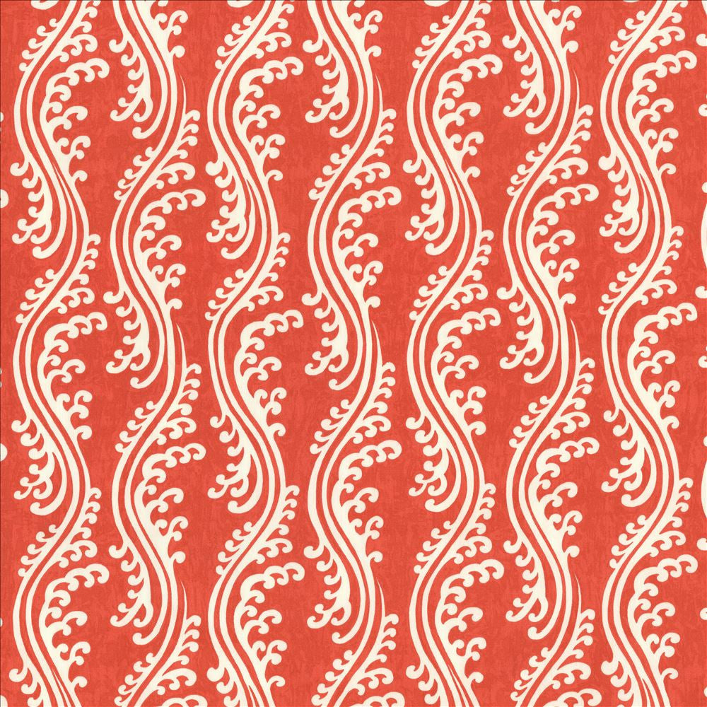 Flouncy Lantern Red by Kasmir Designer Fabric 5106 100% Cotton
 USA </p><p>Repeat: Horizontal: 7 inches and Vertical: 18 inches 54 - Swanky Fabrics -