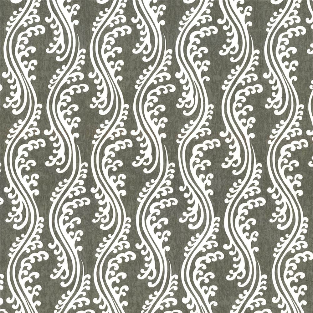 Flouncy Noir by Kasmir Designer Fabric 5105 100% Cotton
 USA </p><p>Repeat: Horizontal: 7 inches and Vertical: 18 inches 54 - Swanky Fabrics -