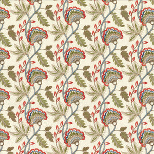 Flourishing Coral by Kasmir Designer Fabric