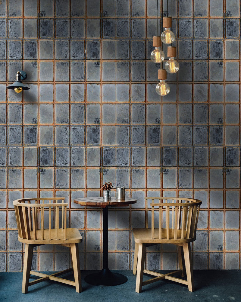 Mind The Gap Wallpaper FOUNDRY WALL (WP20250) | WP20250 | PREMIUM DESIGNER WALLPAPER COLLECTION | 3 rolls x 20.5 x 118.1 in | 0.52m / 20.5in | 3m / 118in | 4.65mp | 300cm / 118in | Brown, Grey | Non-woven | Paste the wall | 3-rolls in a box | Fabric Carolina | https://www.fabriccarolina.com/