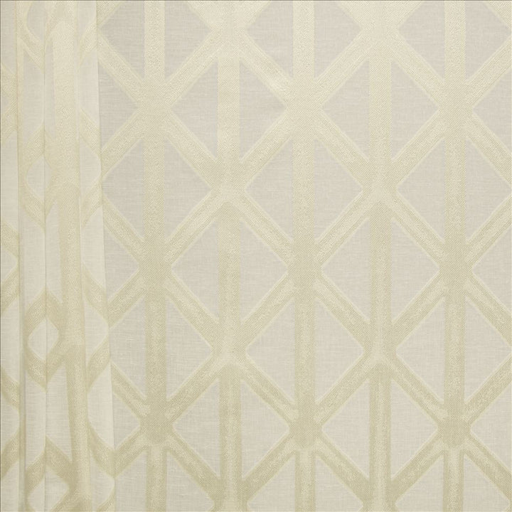 Frankie Ivory by Kasmir Designer Fabric See sample 100% Polyester
 TURKEY Not Tested </p><p>Repeat: Horizontal: 7 5/8 inches and Vertical: 7 6/8 inches 118 - Swanky Fabrics -